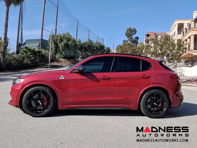 Alfa Romeo Stelvio Lowering Springs By MADNESS Sport Quadrifoglio